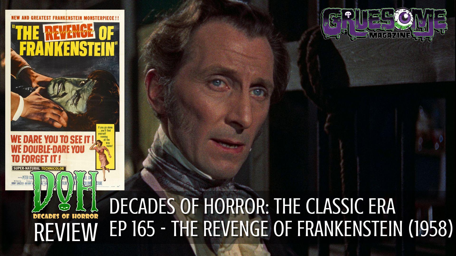 S01E165 Video Review - THE REVENGE OF FRANKENSTEIN